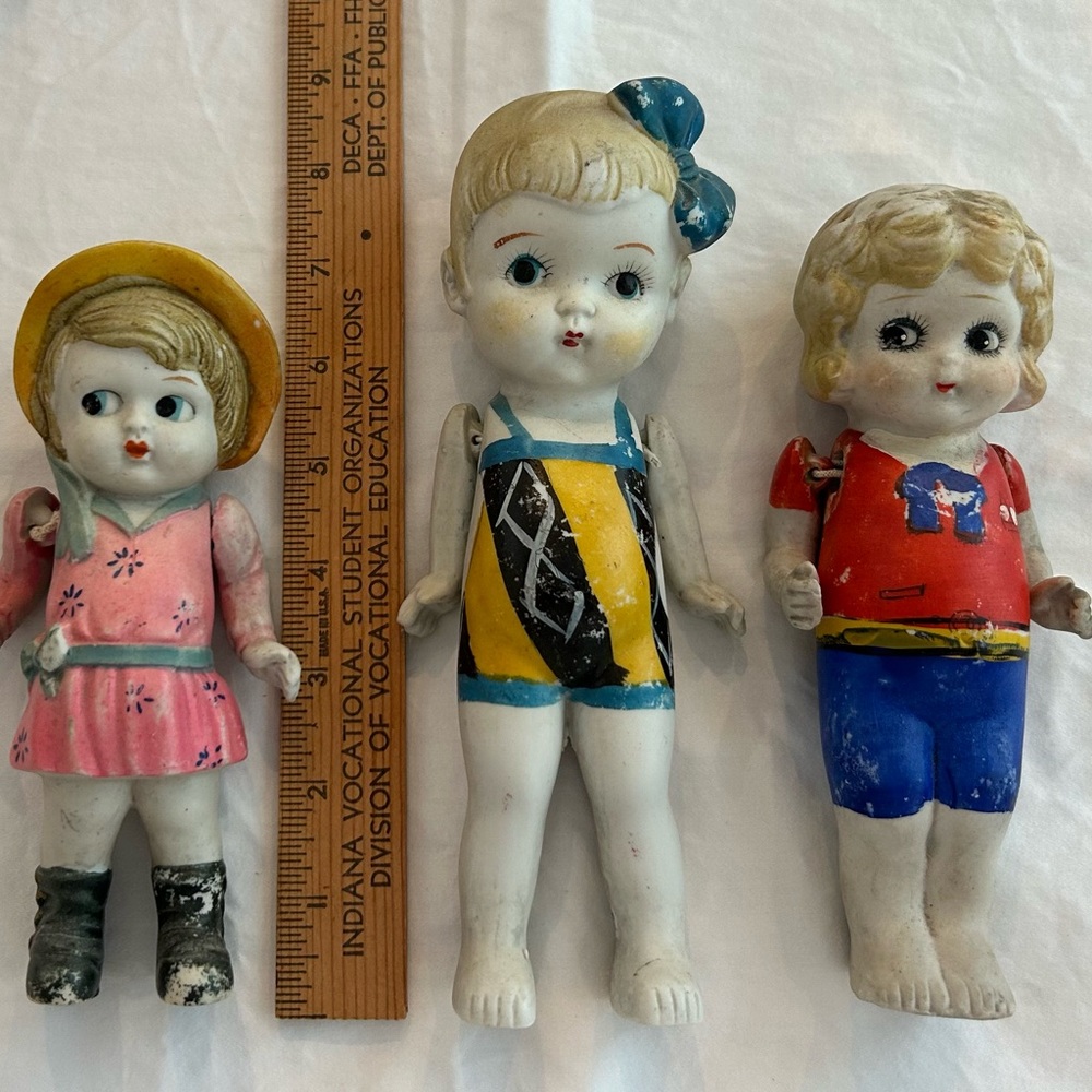 Made in Japan 1920-30’s bisque figures